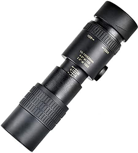 Teleobjetivo superzoom 4K 10-300X40 mm con Soporte para Smartphone y trípode para Playa, Viajes, observación de Aves y Acampada.