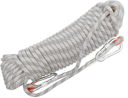 8mm Corda Da Arrampicata All'aperto 32ft 66ft 98ft 164ft 328ft 656ft Corda Da Arrampicata Statica Su Roccia Attrezzatura Per Arrampicata Su Ghiaccio Per Paracadute Di Salvataggio Antincendio