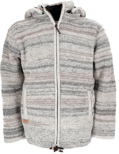 Mysig fodrad kofta av fårull, unisex, modell 1, Modell 10, L