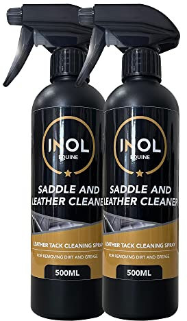 Inol Equine Saddle and Leather Cleaner 500ml x 2