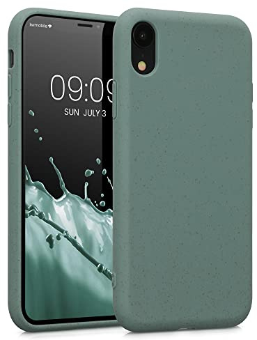 kalibri Case kompatibel mit Apple iPhone XR - Hülle Handy - Handyhülle Tannengrün
