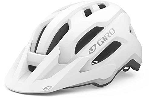 Giro Fixture II Fahrradhelm – In-Mold – EPS-Schale – verstellbare Passform – Gute Belüftung – Trail & Singletrack geeignet – MIPS – CE EN1078 – White/Grey, Größe: UA