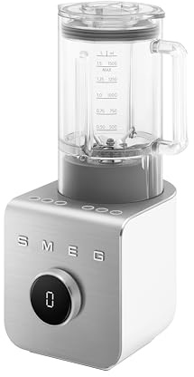 Smeg BLC02WHMUK High Performance Blender with 1.5L Jug, 1400W, White