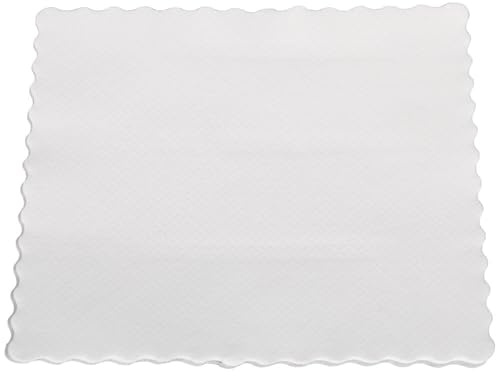 Serviette Piccolo, Tablettdeckchen, Papier, Weiß, 1-lagig, 17 x 17 cm, 4000 Stück