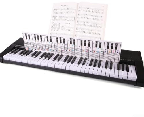Klavier- und Keyboard-Lernhilfen, große Akkorddiagramm, perfekt für neue Lernende