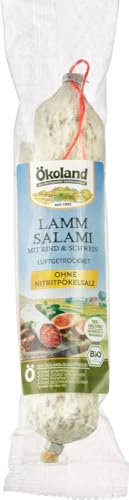 Lammsalami mit Rind & Schwein, luftgetrocknet 18 x 150 gr