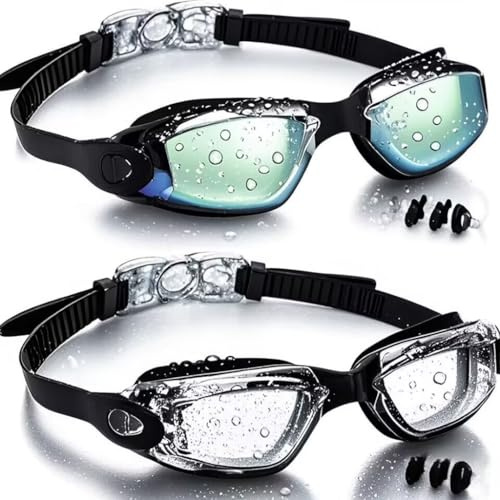 faliring Kids Swimming Goggles 2 Packs Swim Goggles for Kids, Children, Boys, Girls, and Teens Age 3-16, Glasses Water Sports Swimming Goggles Gifts for Girls Boys