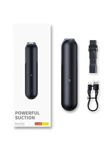 RVIFY Aspirapolvere per auto Aspirapolvere per auto 4000Pa Aspirapolvere portatile Wireless 2 in 1 per auto portatile casa forte aspirazione aspirador potente