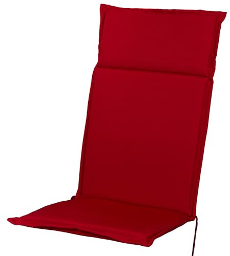 Auflage Hochlehner Esdo 50234-311 rot 121x47x4 cm Sun Garden