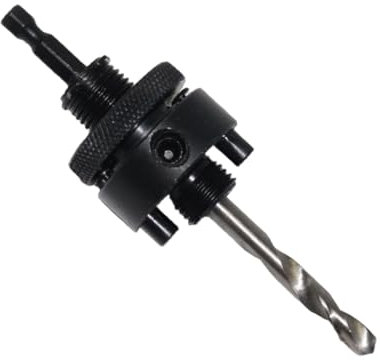 Fit Hole Saws 32-210mm 1/4 SDS Hex Shank Arbor for Hole Saw with 1/4 HSS Pilot Drill
