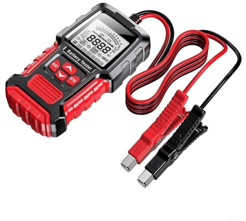 Internal Resistance and Voltage Tester for Motorcycle and Car Batteries