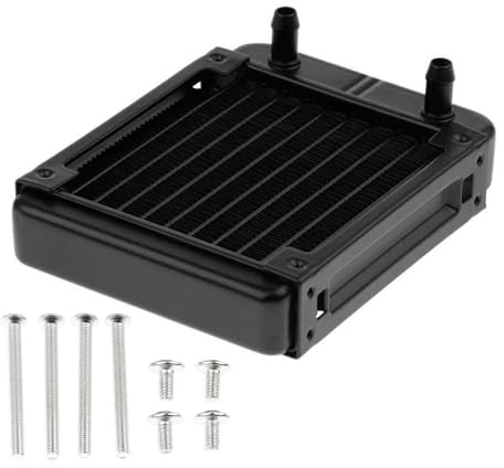 Heat Exchanger Radiator Aluminum Computer Radiator 120mm PC Water Cooler 10 Pipes Cooling for CPU Heatsink