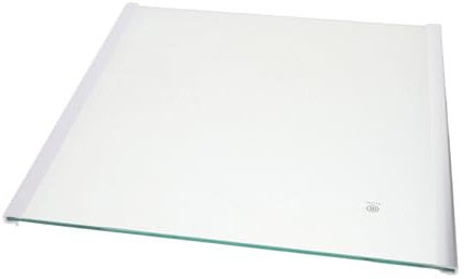 Angoily Estante De Vidrio Templado Para Refrigerador 300x290 Mm Doble Borde Cerrado, Repuesto Para Congelador, Divisor Resistente y Transparente Para Organización De Alimentos