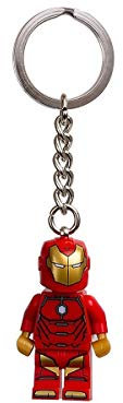 Lego Super Heroes Invincible Iron Man Keyring / Key Chain - Official LEGO Product