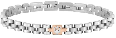 Maserati Herrenarmband, J Kollektion, aus Edelstahl - JM219AQH17