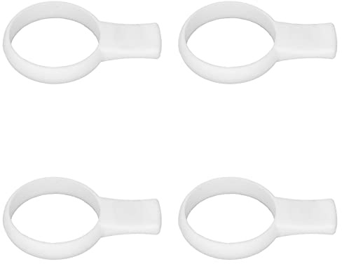 Focket Tennis Grip Trainer Aid, 4PCS Easy Grip Strumento per Impugnatura per Racchetta in Silicone Leggero per la Pratica del Tennis (#1)