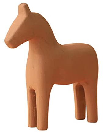 PRETYZOOM Kreative Tisch Pferdefigur, Schicke Deko für Wohnzimmer