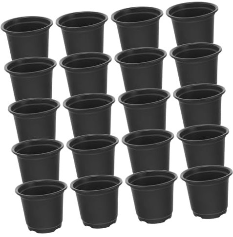 KONTONTY 30pezzi Vasi Per Piante Plastica Leggera Contenitori Per Semenzaio Multifunzionali Vasi Da Giardino Per Ripiantare Fiori e Piante