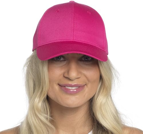 Undercover Baseballkappe für Erwachsene, Unisex, Herren, Damen, verstellbar, Einheitsgröße, Sommerschirm, fuchsia, One size