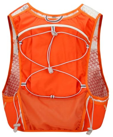 Mochila de agua – Carrera a pie, bolsa de vejiga de agua, mochila de hidratación impermeable | Chaleco de hidratación con rayas reflectantes, buena elección para regalos para hombres y mujeres, bolsa
