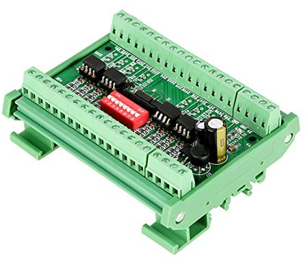 Fydun 8 Channel NPN/PNP Level Converter Module for Voltage Conversion in PLC Control 24V Output