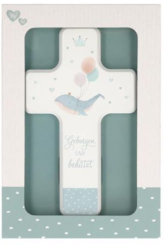 Geborgen und behütet: Holzkreuz