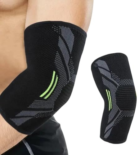 Thapncow Coderas con Acolchada, Codera deportiva, Unisex mejor para codo de tenis, Codo para Portero Baile MTB Fútbol Voleibol