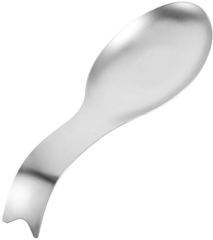 Warmhm Ladle Spoon Holder Tableware Storage Rack Stainless Steel Spoon Organizer Ladle Stand for Kitchen Tools Gadgets