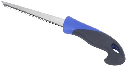 ANKROYU Sierra para carpintería SK5, sierra manual profesional de acero con mango curvado ergonómico para corte suave en paneles de madera y paneles de yeso