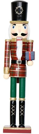 Gcljlmy Cascanueces de cascanueces, decoración de cascanueces, juguete para muñecas, decoración tradicional de Navidad para estantes de oficina, regalos de fiesta para el hogar