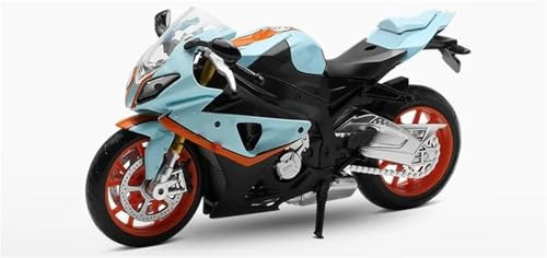 För S1000 RR Super Motorcykelmodell Metallprydnad Samling Hobby Födelsedagspresenter Miniatyr 1/12