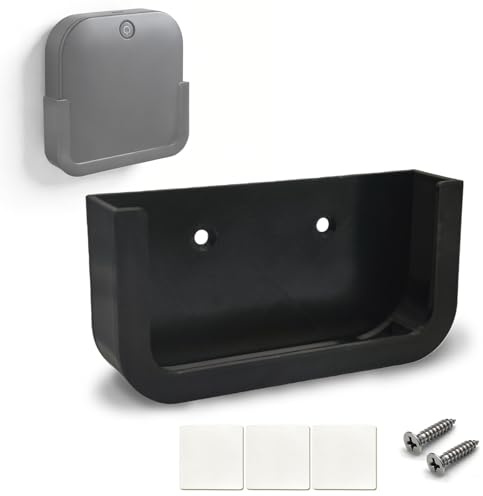 Wandhalterung für Magenta TV One 2. Generation - Router Halterung für Telekom Magenta TV One Box Stick 2 Generation als Standfuß, Router Wandhalterung, Routerhalter mit Schrauben und Klebepad, Stabil