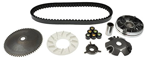 Variomatik Set 001 mit Antriebsriemen für AGM Aiyumo AJS ATU Azel Baotian Benzhou Buffalo/Quelle Ecobike Ering Flex Tech Giantco Goes Huatian/Lintex Jiajue Jinlun Jmstar Jonway Kreidler Kymco Lifan