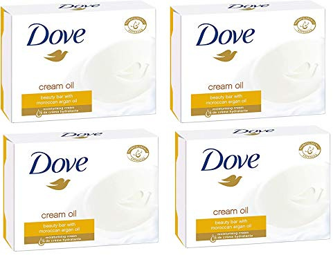 Dove Go Cream Ölseife, 8 Riegel, 2 x 100 g, 4 Packungen