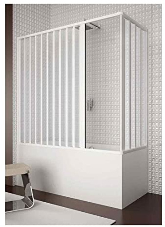 Box Vasca in PVC 70x140 cm a due lati con apertura ad angolo Dublino