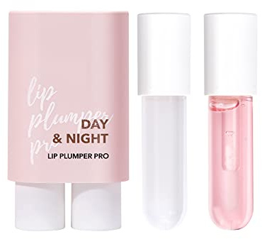 Natural Lip Plumper Enhancer and Lip Care Serum Lip gloss transparent Day and Night Lip Gloss lip plumper comfort oil lipstick Lip Maximiser Lip Gloss for Soft Moisturize Smoother Hydrated Beauty Lips