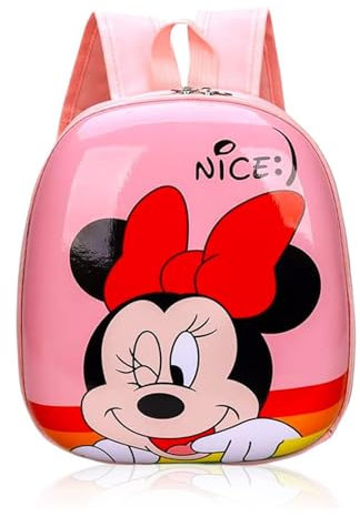 Forninc Minni Zainetto Bambina Asilo, Minni Borsa Zaino Scuola Elementare (rosa,25 x 29 x 7 cm)