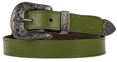 Breit Ledergürtel für Damen, Gürtel 3 cm Breit, Ledergürtel , Eleganter Gür
