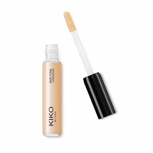 KIKO Milano Skin Tone Concealer - 05, Correttore Fluido Levigante, Con Finish Naturale