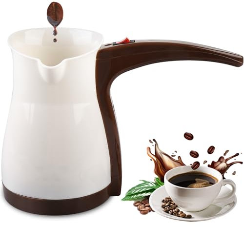 Caffettiera elettrica da 500 ml, 1000 W, macchina da caffè turco, 220 V, a induzione, caffettiera turca, caffettiera elettrica per moca, teiera turca