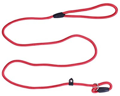 Sosoport Nylon Dog Leash Training Lead for Medium and Large Dogs Heavy Duty Red Size s for Walking and Jogging