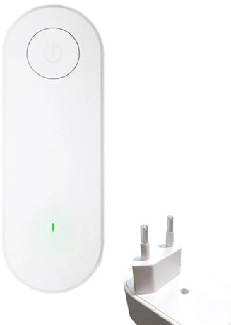 Clairu Ionischer Luftreiniger – Steckdosen-Air Purifier mit ECO-Chip leiser Betrieb ideal für Küche, Bad, Wohnzimmer- Verbessert Luftqualität tragbarer Negativ-Ionen-Generator