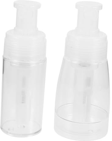 SAFIGLE 2stücke Sprühflasche Leer für Trockenpulver Puder Pulversprühflasche mit Sprühnebel Pulverspender mit Sprühkopf Pulverflaschen-sprühgerät für Körperpuder Talkumpuder-sprühflasche