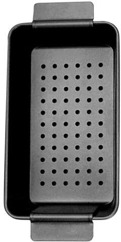 ULTECHNOVO Non-stick Carbon Steel Loaf Pan Bread Mold Rectangular Kitchen Baking Tin Household Toast Baking Mold Black Metal Pan