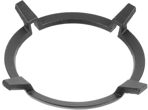 VICASKY Support Fonte Antidérapant Pour Cuisinière à Gaz Porte-poêle Stable Avec Conception Multi-encoches Diffuseur De Chaleur Pour Grandes Casseroles Et Poêles Accessoire Résistant