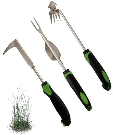 Gardening Tools,Weeding Tool,Garden Hand Tools,Weed Removal Tool,Crack Weeder Crevice for Garden/Patio/Crack/Potted Plant Weed Puller Tool(3pcs)