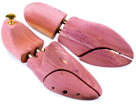 Cathcart Elliot Personalised Mens Cedar Wood Shoe Trees Own-brand Engrave with Name or Initials