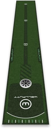 WELLPUTT - Alfombra de Putting Entrenamiento Golf - 240cm Essential