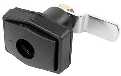 deiwo Push Lock Schloss Stauklappen max 35mm schwarz Bohrung Ø 24mm