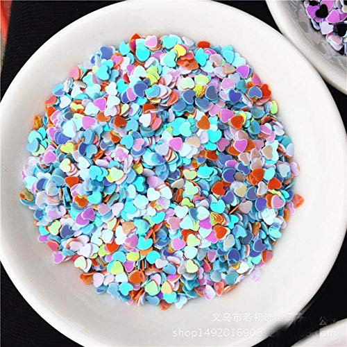 3mmlove Nail Art Pailletten Pfirsich Herz Nagel Patch Schmuck Zubehör Pailletten Kleidung Zubehör Hochzeit Werfen Konfetti-27